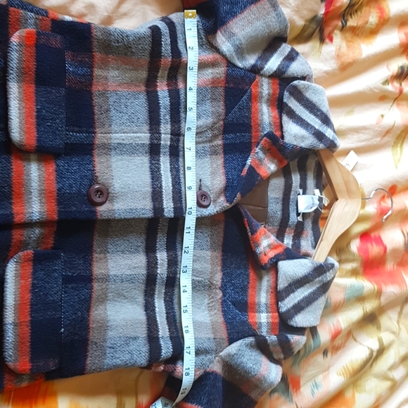Modcloth Esley plaid coat size medium - Picture 4 of 4